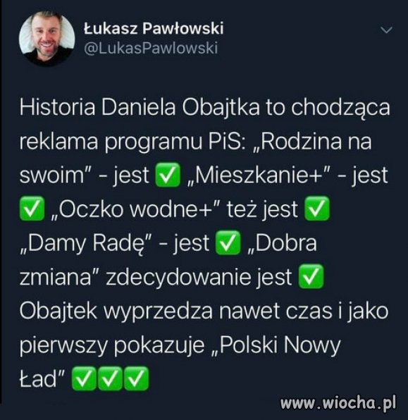 Obajtek - symbolem polityki PiS, dla swoich...