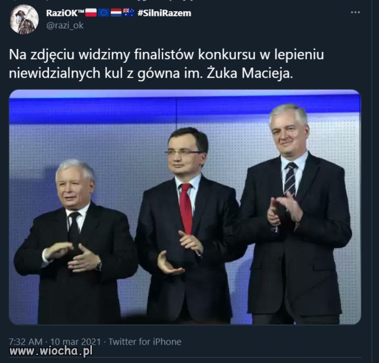 Na zdjęciu finaliści konkursu lepienia niewidzialnych…