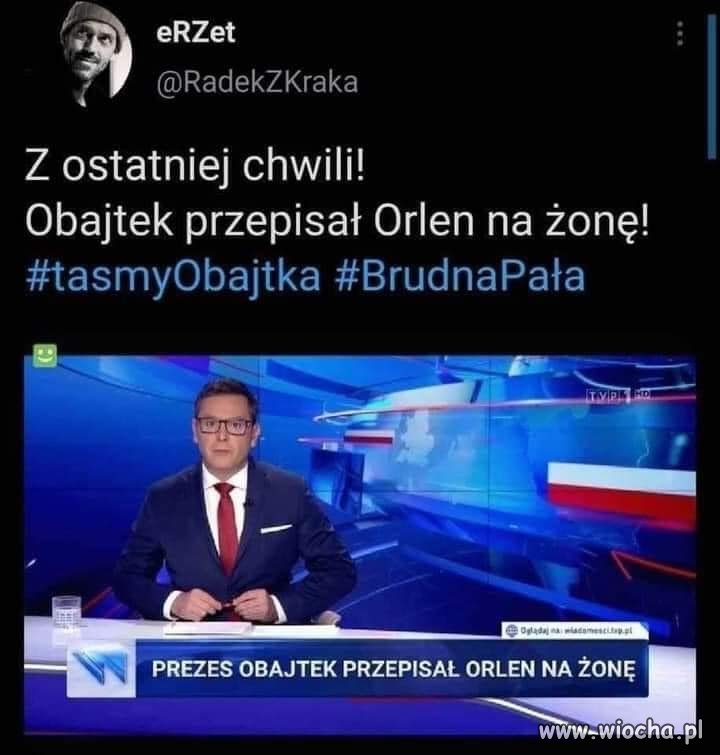 Obajtek ciąg dalszy 