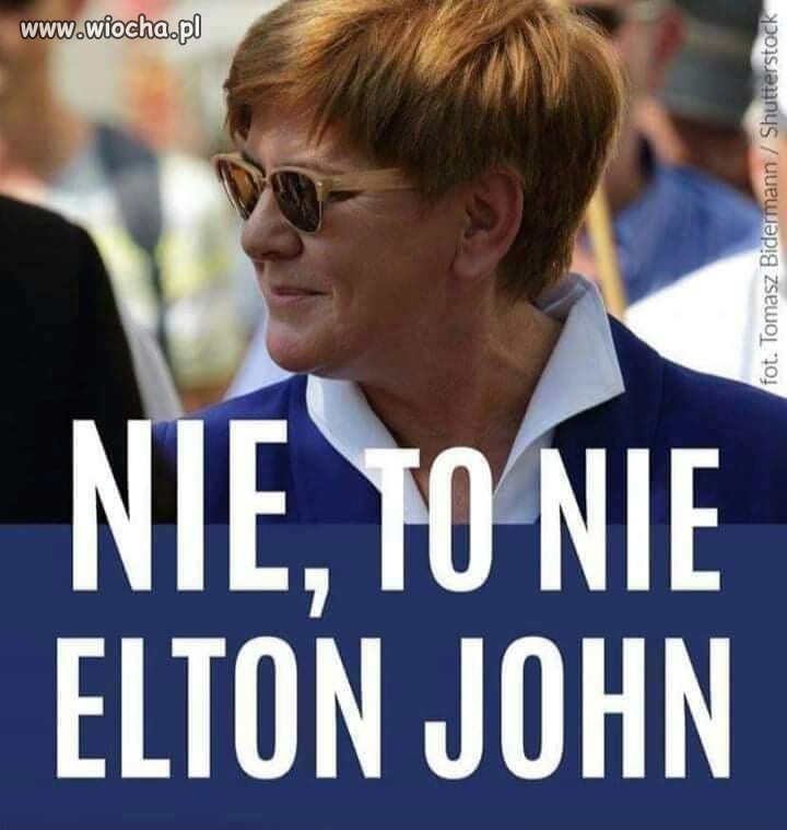 Elton? Nie Becia!