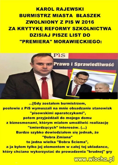`Dobra zmiana` to jedna wielka `Dobra ściema`