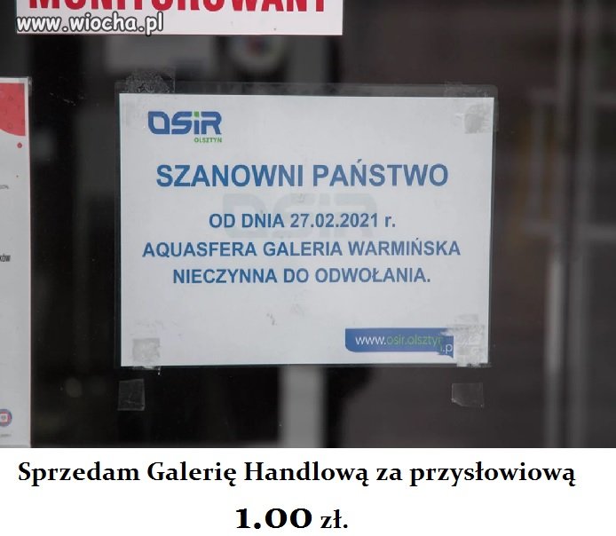Już w krótce na OLX ...