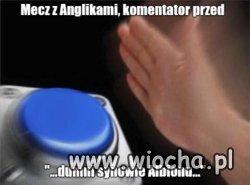 Przed meczem z Anglią