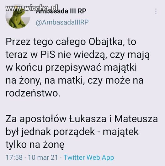 No i narozrabiał na dobre