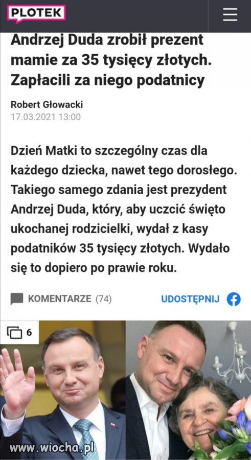 Matka jest tylko jedna.