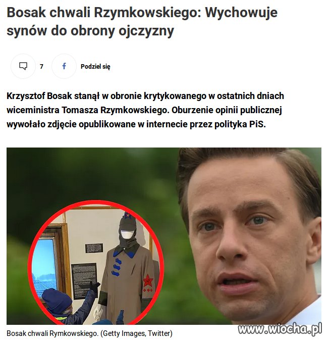 A czego tu się po takim Bosaku spodziewać 