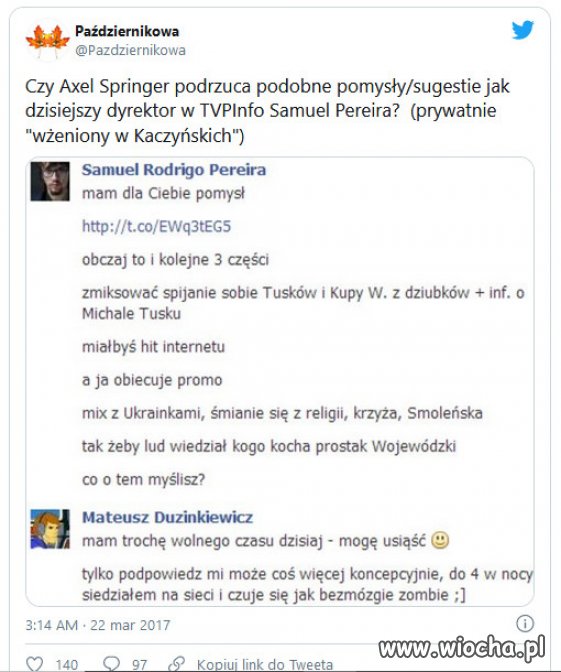Szef TVP.info szkolił hejterów jak niszczyć Donalda Tuska 
