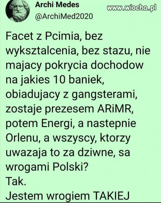 Zwykle kraj miał mafię...
