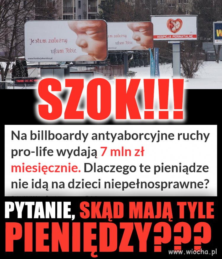 Kto ich finansuje ? Na leczenie pieniędzy niema 