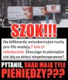 Kto ich finansuje ? Na leczenie pieniędzy niema 