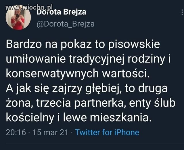Pis od zaplecza