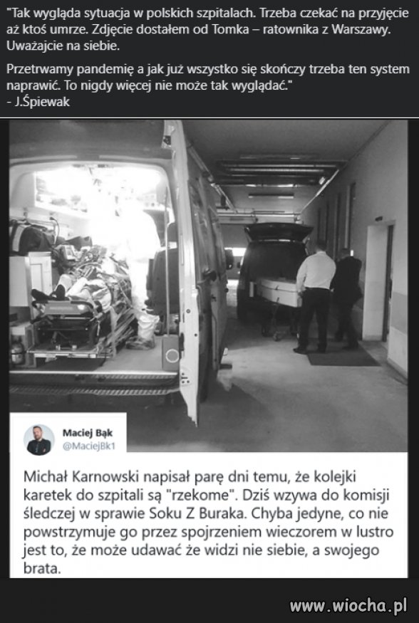 A w TVPis mówią, że sobie radzimy z pandemią