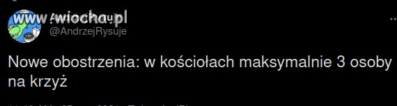 Nowe obostrzenia