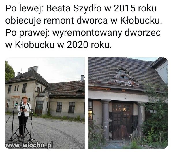 I tak z tymi ich obiecankami jest do dzisiaj.