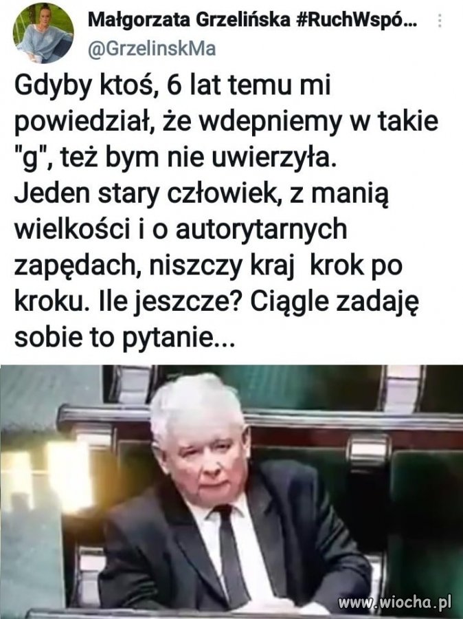 Smutne to bo niestety prawdziwe ...