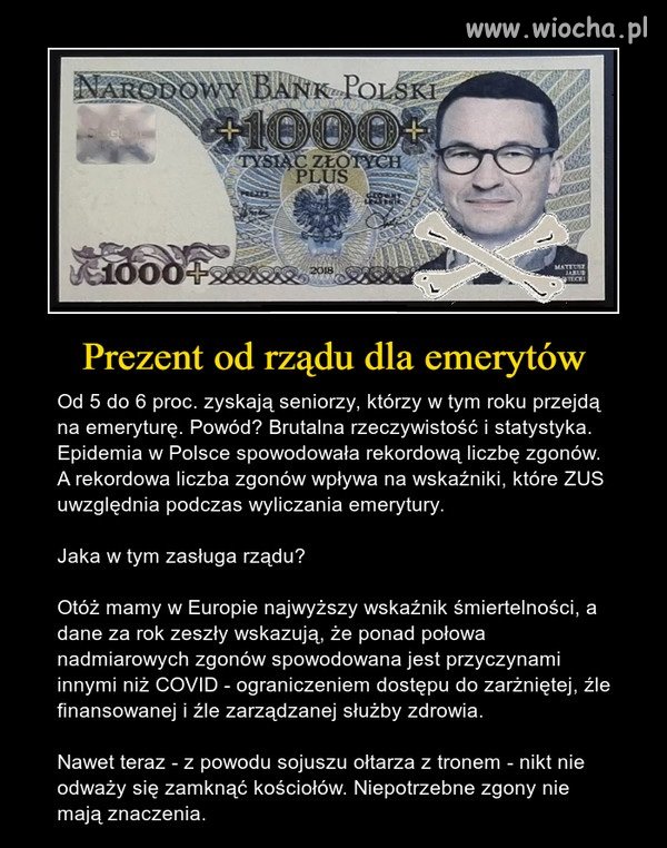 Taki prezent. Dla tych co przeżyją ...