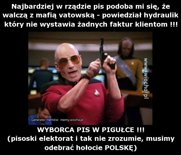 Najbardziej w rządzie pis podoba mi się, że walczą