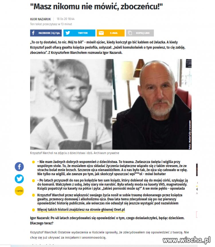 Masz nikomu nie mówić, zboczeńcu