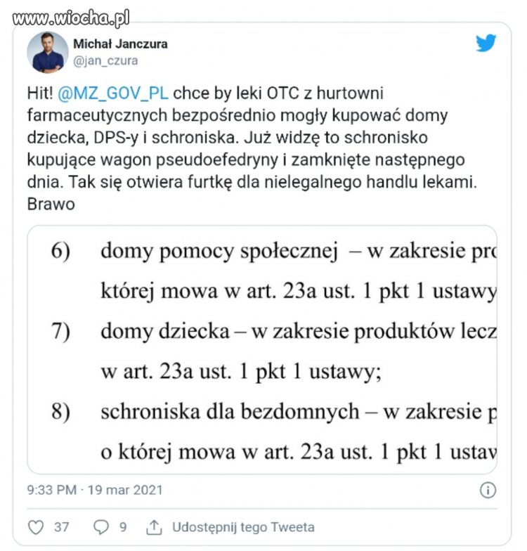 Przypadek? Skrajna glupota? Nie wierzę!