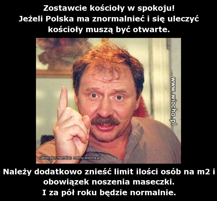 Zostawcie kościoły w spokoju!