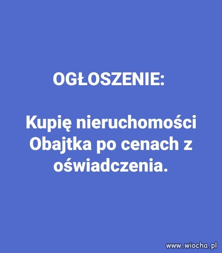 Ogłoszenia drobne 