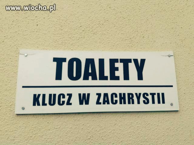 Luudzieee!!! Gdzie jest ta ZA-CHRYSTIA?!
