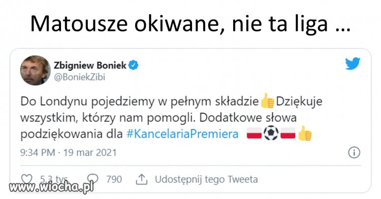 Piłka nożna to gra, w której na końcu