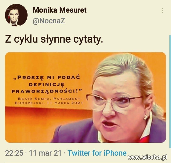 Obawiam się, że i tak nie jest w stanie przyswoić 