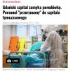 Rząd chce wstrzymać porody tak samo jak inne zabiegi 
