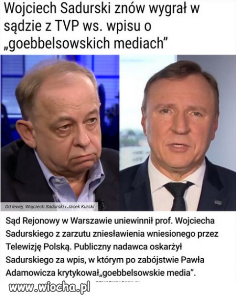 Gdy przeczytałem nagłówek, to pomyślałem 