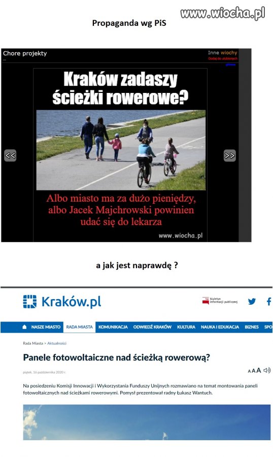 Propaganda wg PiS vs a jak jest naprawdę