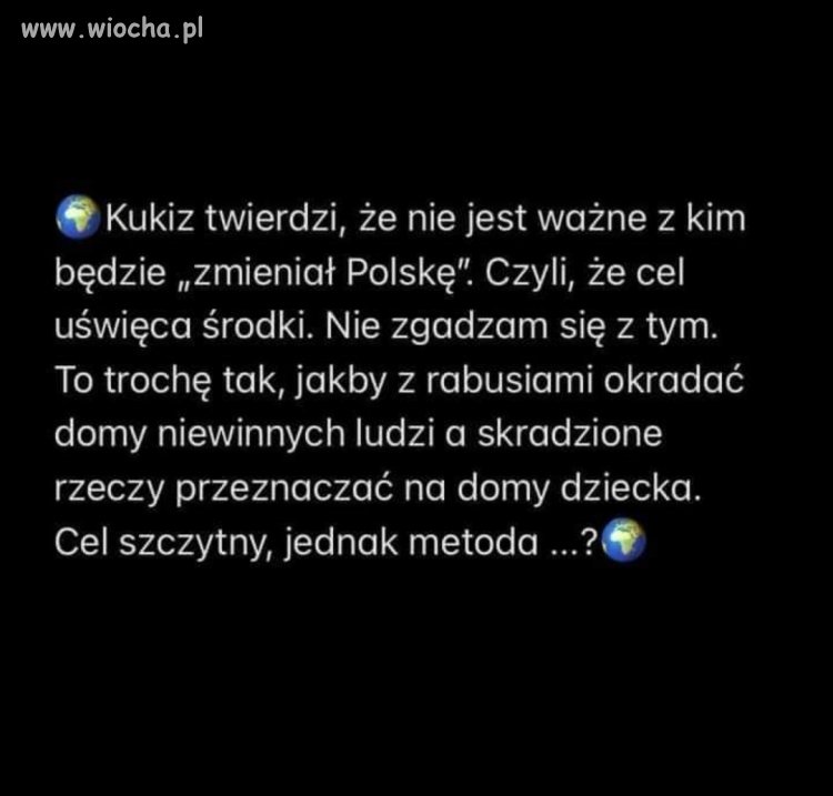 Cel szczytny... 