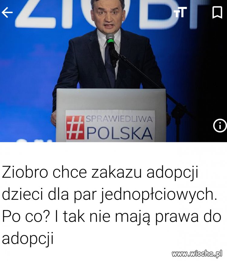 Ziobro nie filozuj