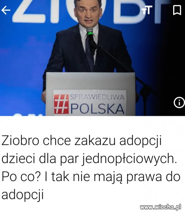 Ziobro nie filozuj
