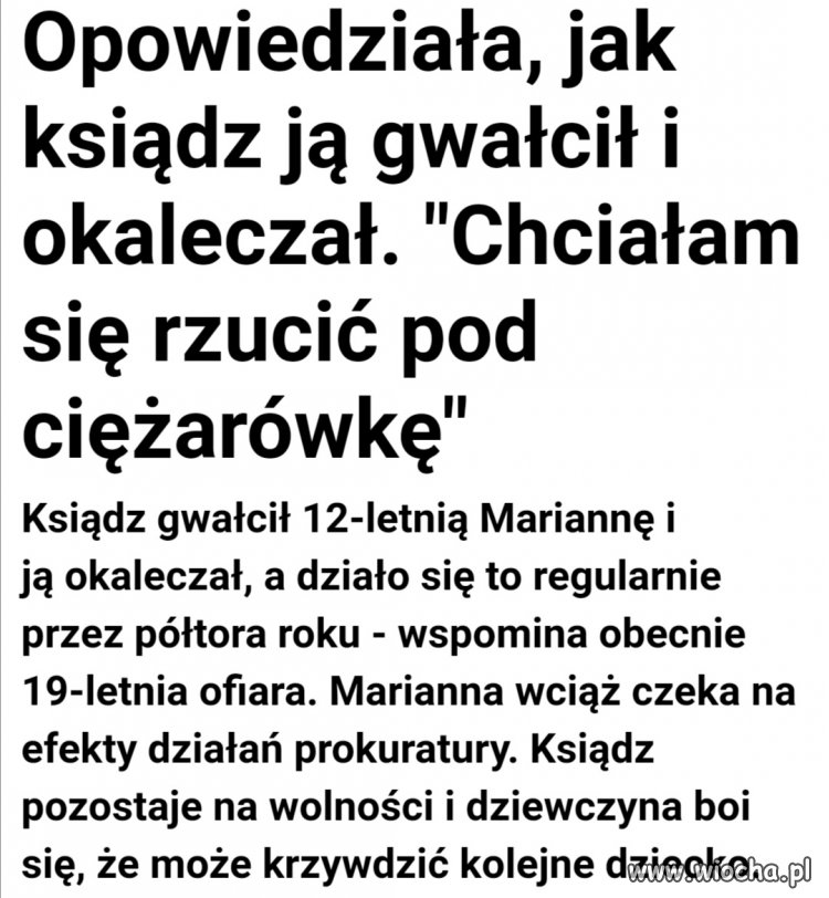 Ksiądz pedofil