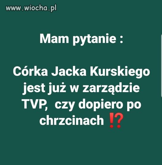  Zarząd to jedno ale kto będzie ojcem krzestnym?