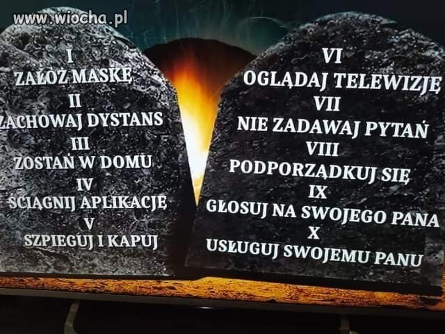 Jutro to samo co dziś wszak "Nowy Ład"