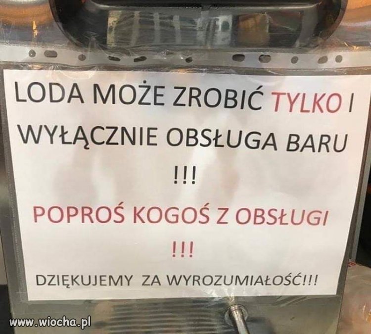Nie rób sobie loda.