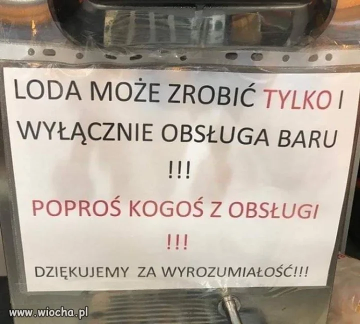 Nie rób sobie loda.