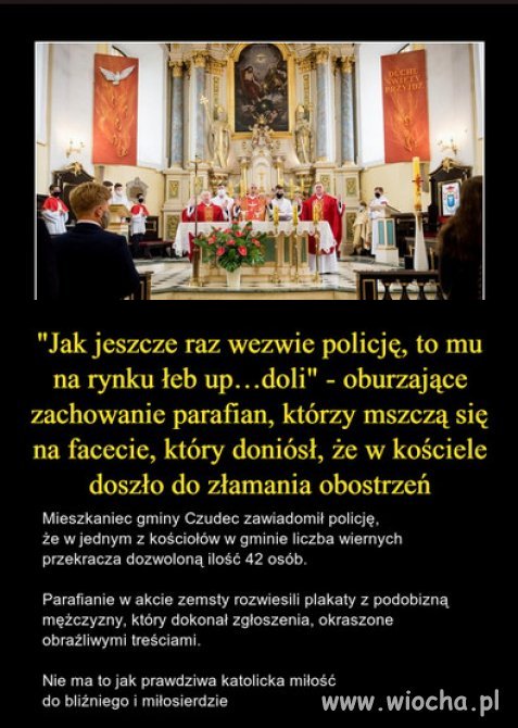 Ach... te chrześcijańskie wartości, parafian!