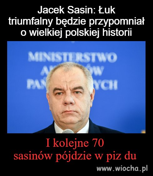 Gdzie Sasin, tam straty 