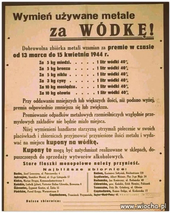 Wczasie wojny takie 
