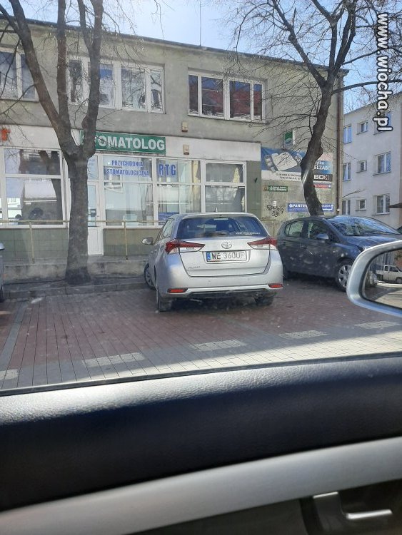 Tak parkuje Warszawa w Chełmie