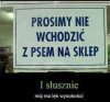 Mój też się boi wysokości. 
