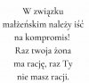 Kompromis według kobiet 