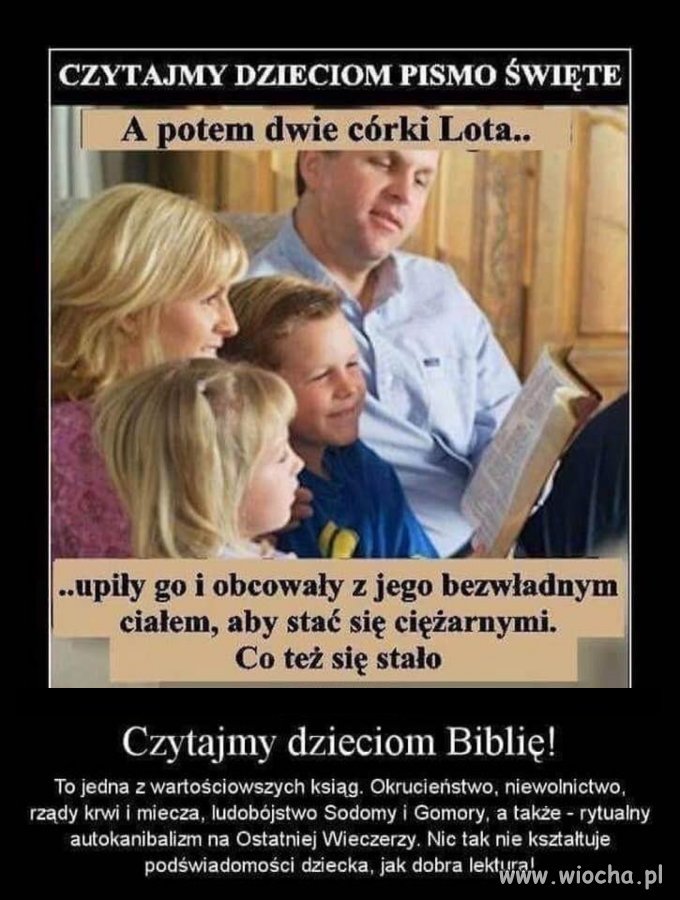 Zamiast dobranocki dzieciom poczytać, albo...