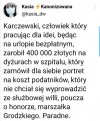 Normalnie ich uczciwość poraża blaskiem