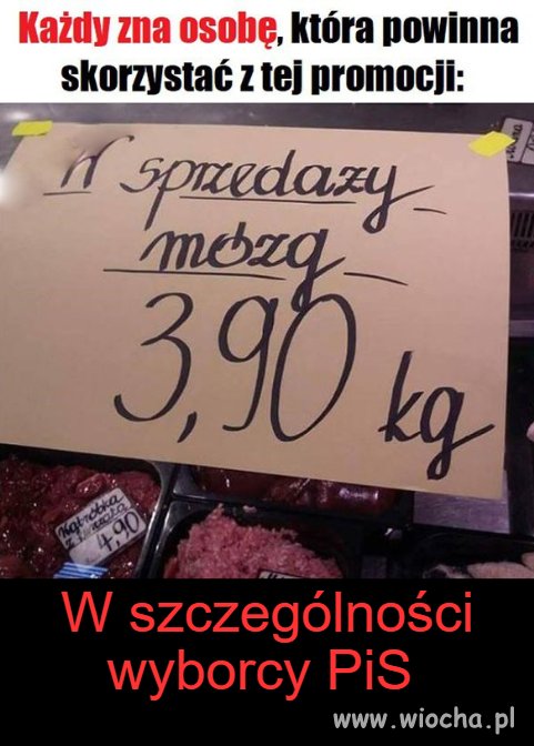 Pewna grupa wyborców powinna to kupować 