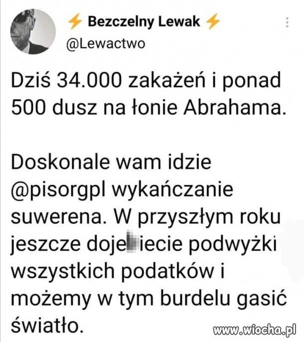 Za rok nie będzie komu podnosić podatków...