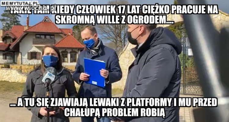 Biedne uciśnione te obajtki! 